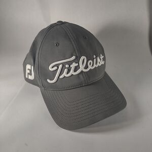 Titleist Footjoy ProV1 Strapback Gray Baseball Cap